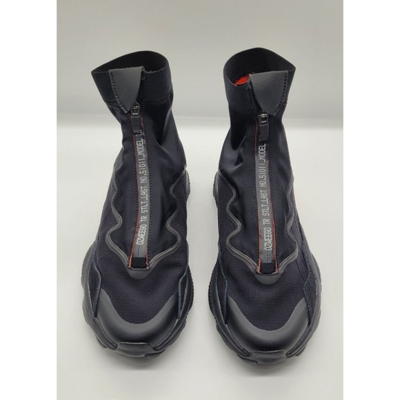 Adidas Ozweego TR STLT 'Black Solar Red' Running Shoes FV9669 - Picture 3 of 13